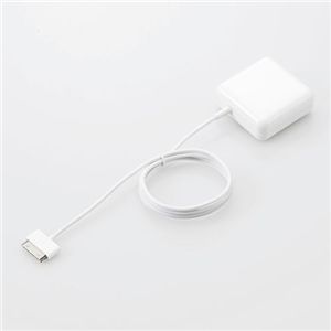エレコム iPad 2010/AC充電器/DOCKケーブル/ホワイト AVA-PA10ACDWH