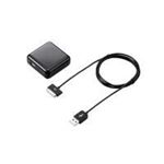 エレコム iPad 2010/AC充電器/USB+DOCKケーブル/ブラック AVA-PA10ACUCBK