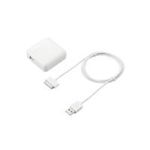 エレコム iPad 2010/AC充電器/USB+DOCKケーブル/ホワイト AVA-PA10ACUCWH