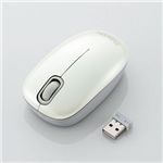 エレコム USBマウス/D18シリーズ/光学式/3ボタン/2.4Ghz/ホワイト M-D23DRWH