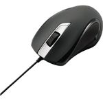 エレコム USBマウス/LY1シリーズ/レーザー式/3ボタン/有線/ブラック M-LY1ULBK