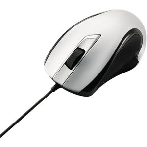 エレコム USBマウス/LY1シリーズ/レーザー式/3ボタン/有線/シルバー M-LY1ULSV