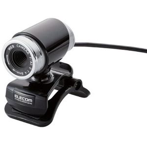 エレコム PCカメラ/200万画素/筒型/ブラック UCAM-DLA200HBK