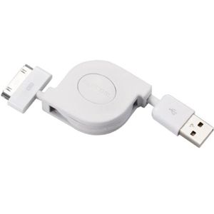 エレコム iPhone用充電・通信ケーブル/巻取/1.5m/ホワイト MPA-IRL15WH