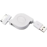 エレコム iPhone用充電・通信ケーブル/巻取/1.5m/ホワイト MPA-IRL15WH