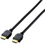 エレコム HDMIケーブル/イーサネット対応/カラー/1.5m/ブラック DH-HD14EC15BK