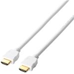 エレコム HDMIケーブル/イーサネット対応/カラー/1.5m/ホワイト DH-HD14EC15WH