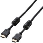 エレコム HDMIケーブル/イーサネット対応/フェライトコア/1m/ブラック DH-HD14EN10BK