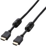 エレコム HDMIケーブル/イーサネット対応/フェライトコア/1.5m/ブラック DH-HD14EN15BK