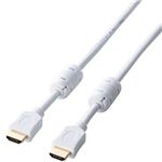 エレコム HDMIケーブル/イーサネット対応/フェライトコア/1.5m/ホワイト DH-HD14EN15WH