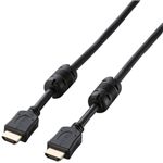 エレコム HDMIケーブル/イーサネット対応/フェライトコア/5m/ブラック DH-HD14EN50BK