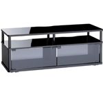 エレコム TVスタンド/W1000/光沢天板/ガラス扉付/ブラック PDR-UG1000BK