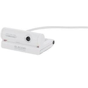 エレコム PCカメラ/300万画素/マイク内蔵/FullHD対応/ホワイト UCAM-DLE300TWH