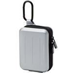 エレコム デジカメケース/ハード素材/シルバー DGB-053SV