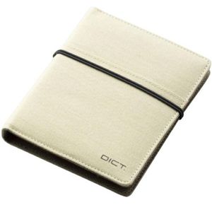 エレコム 電子辞書ケース/スタンダード用/手帳タイプ/ベージュ DJC-016BE