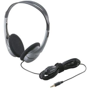 エレコム テレビ用ヘッドホン/オーバーヘッド/小/5m/シルバー EHP-TVOH0250SV