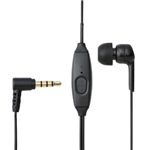 エレコム スマートフォン用ヘッドホン/マイク付/モノラル/ブラック EHP-SMIN101BK