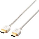エレコム イーサネット対応HIGHSPEED HDMIケーブル/2.0m/ホワイト DH-HD14ER20WH