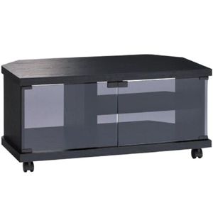 エレコム TVラック/W800mm/32V型/ブラック PDR-YA800BK