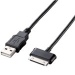 エレコム GALAXY Tab用充電・通信ケーブル/1.0m/ブラック MPSC-UAGT10BK