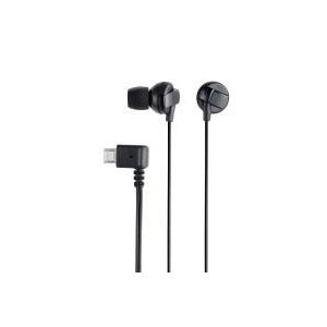 エレコム マイクロUSBヘッドホン/カナルタイプ/ブラック EHP-MBIN102BK