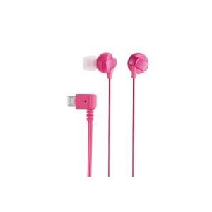 エレコム マイクロUSBヘッドホン/カナルタイプ/ピンク EHP-MBIN102PN