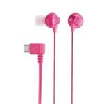 エレコム マイクロUSBヘッドホン/カナルタイプ/ピンク EHP-MBIN102PN