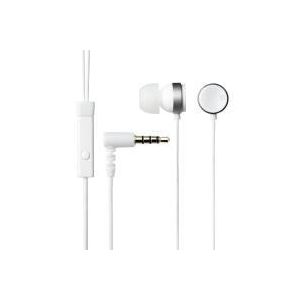エレコム iPhone用ステレオヘッドホンマイク/ホワイト EHP-IPIN100WH
