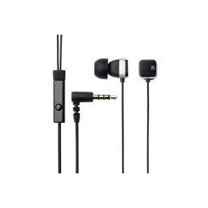 エレコム iPhone用ステレオヘッドホンマイク/ブラック EHP-IPIN102BK