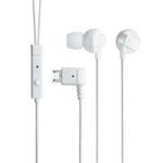 エレコム docomo MEDIAS N-04C用ステレオヘッドホンマイク/カナルタイプ/ホワイト EHP-MBIN100WH