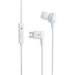 エレコム docomo MEDIAS N-04C用ヘッドホンマイク/カナルタイプ/ホワイト EHP-MBIN101WH