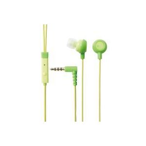 エレコム スマートフォン用ステレオヘッドホンマイク/カナルタイプ/グリーン EHP-SMIN102GN
