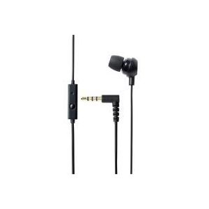 エレコム スマートフォン用ヘッドホンマイク/カナルタイプ/ブラック EHP-SMIN104BK