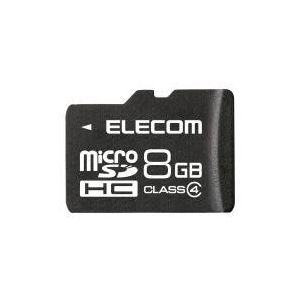 エレコム スマートフォン対応microSDHCメモリカード/Class4/8GB MF-MRSDH08GC4S
