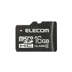 エレコム スマートフォン対応microSDHCメモリカード/Class4/16GB MF-MRSDH16GC4S