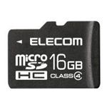 エレコムスマートフォン対応microSDHCメモリカード/Class4/16GBMF-MRSDH16GC4S