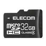 エレコム スマートフォン対応microSDHCメモリカード/Class4/32GB MF-MRSDH32GC4S
