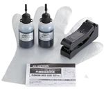 エレコム キヤノン用 詰め替えインク/5回/ブラック(顔料) THC-320BK5N