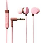 エレコム スマートフォン用ヘッドホンマイク/カナルタイプ/1.2m(チョコ/ピンク) EHP-IPIN105CPN