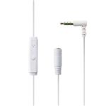 エレコム docomo Xperia用マイク付きヘッドホンアダプタ/0.6m/ホワイト MPA-XP353M1WH