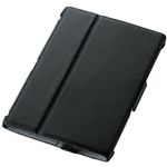 エレコム ICONIA TAB A500用レザーカバー(スタンドタイプ) ブラック TB-ACA500PLFBK