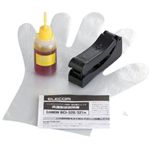 エレコム キヤノン用 詰め替えインク/イエロー/詰替5回 THC-321Y5N