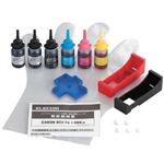 エレコム キヤノン用 詰め替えインク/5色セット/詰替1回 THC-MP500SET1N