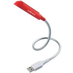 エレコム LEDUSBライト”ELESHINING”レッド LEC-USB1N01RD