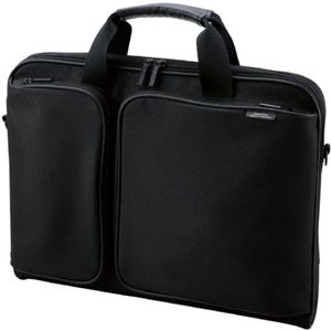 エレコム キャリングバッグ”ZEROSHOCK”スリムタイプ/ブラック ZSB-BM005NBK