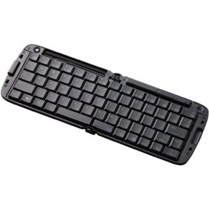 エレコム Android携帯用Bluetooth折りたたみキーボード/ブラック TK-FBP018BK