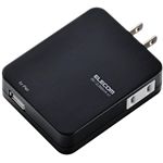 エレコム iPad対応 USB充電ポート付き電源タップ/ブラック T-UA01-11200BK