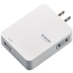 エレコム iPad対応 USB充電ポート付き電源タップ/ホワイト T-UA01-11200WH
