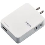エレコム スマートフォン用USB充電ポート付きタップ/ホワイト T-US01-11100WH