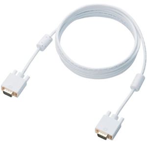 エレコム Mac向けD-Sub15ピン(ミニ)ケーブル/ノーマルタイプ/3.0m/ホワイト CAC-AP30WH